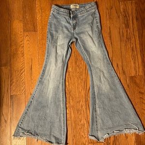 Girls Bell Bottom Jeans